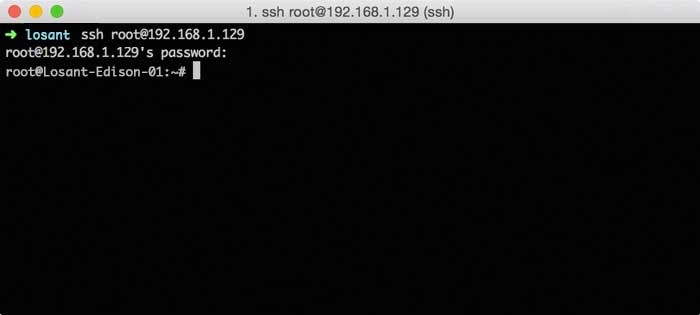 setting ssh on mac